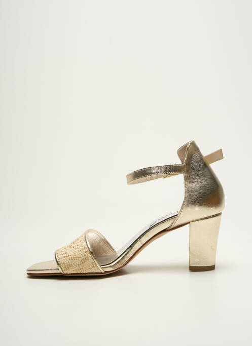 Sandales/Nu pieds or MYMA pour femme