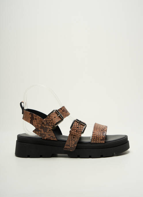 Sandales/Nu pieds marron REQINS pour femme