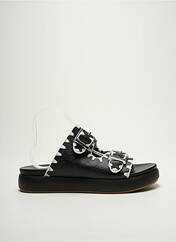 Mules/Sabots noir COCO ET ABRICOT pour femme seconde vue