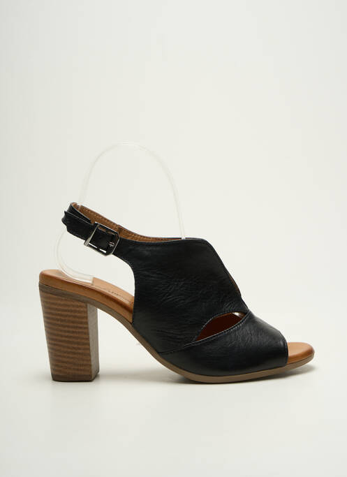 Sandales/Nu pieds noir COCO ET ABRICOT pour femme