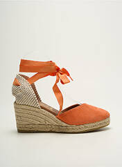 Espadrilles orange LA MAISON DE L'ESPADRILLE pour femme seconde vue