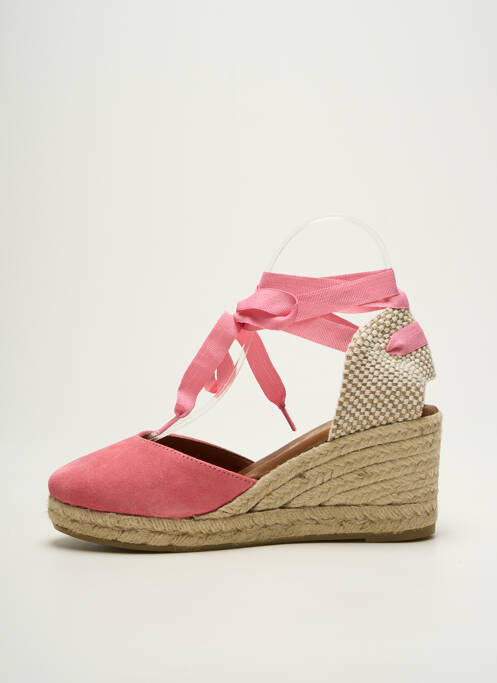 Espadrilles rose LA MAISON DE L'ESPADRILLE femme