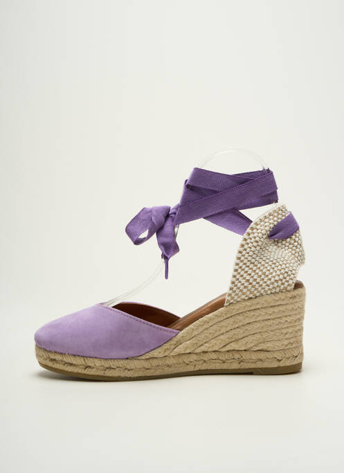 Espadrilles violet LA MAISON DE L'ESPADRILLE pour femme