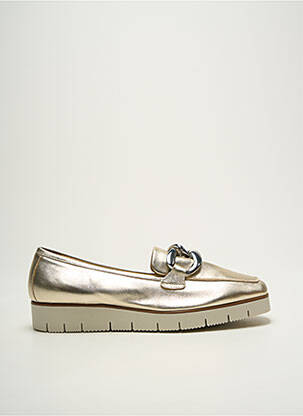 Mocassins or REQINS pour femme