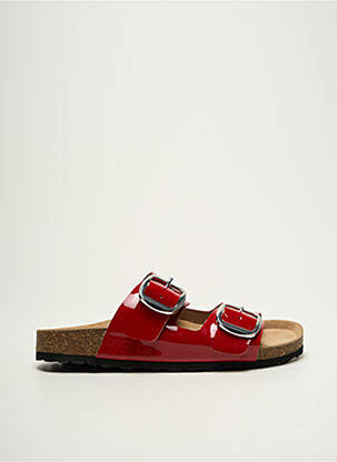 Mules/Sabots rouge REQINS pour femme