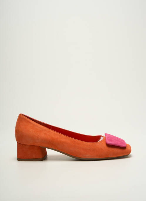 Ballerines orange REQINS pour femme