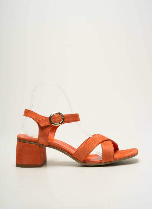 Sandales/Nu pieds orange REQINS pour femme