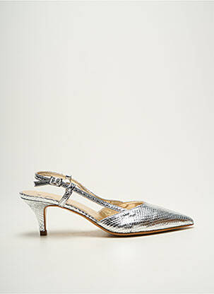 Sandales/nu pieds talon aiguille talon de 4 à 6cm argent NIMAL femme