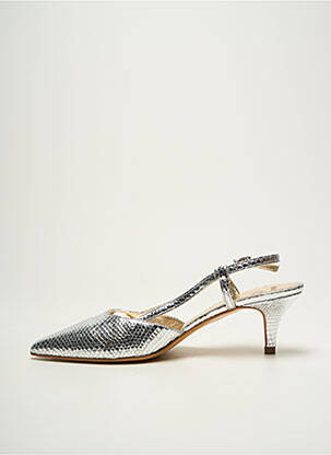 Sandales/nu pieds talon aiguille talon de 4 à 6cm argent NIMAL femme