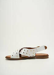 Sandales/Nu pieds blanc COCO ET ABRICOT pour femme seconde vue