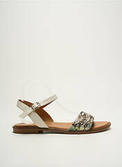 Sandales/Nu pieds blanc COCO ET ABRICOT pour femme seconde vue