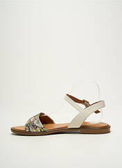 Sandales/Nu pieds blanc COCO ET ABRICOT pour femme seconde vue