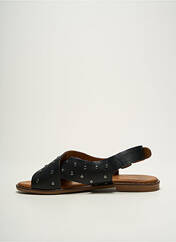 Sandales/Nu pieds noir COCO ET ABRICOT pour femme seconde vue