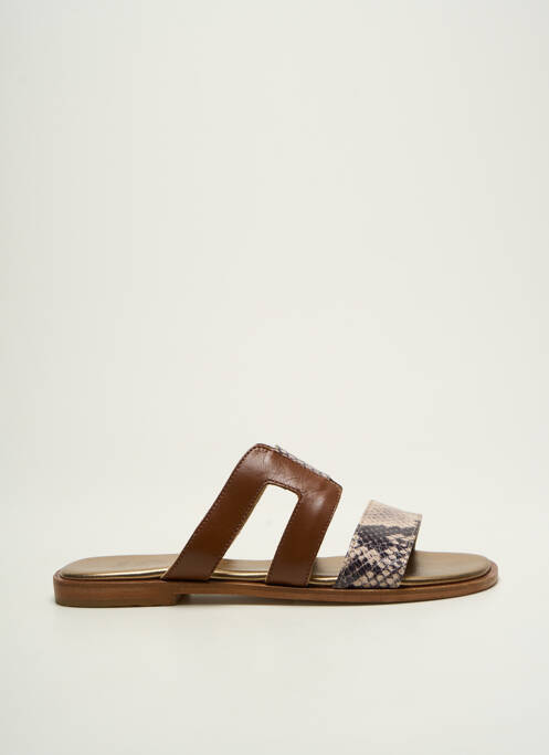 Mules/Sabots marron NIMAL pour femme