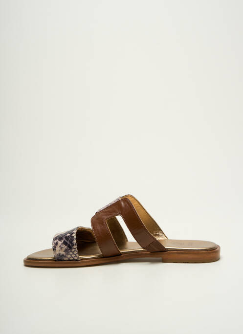 Mules/Sabots marron NIMAL pour femme