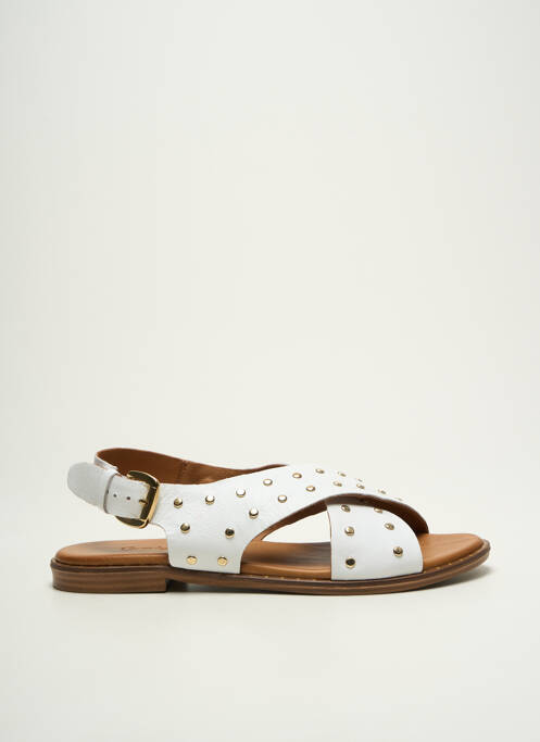 Sandales/Nu pieds blanc COCO ET ABRICOT pour femme