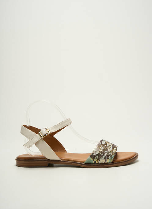 Sandales/Nu pieds blanc COCO ET ABRICOT pour femme