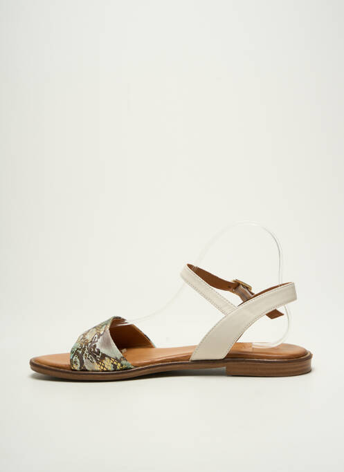 Sandales/Nu pieds blanc COCO ET ABRICOT pour femme