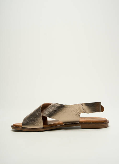 Sandales/Nu pieds or COCO ET ABRICOT pour femme