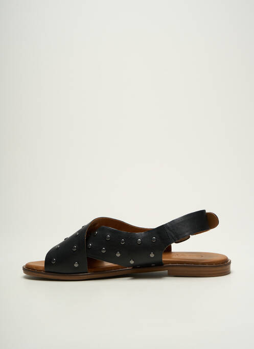 Sandales/Nu pieds noir COCO ET ABRICOT pour femme