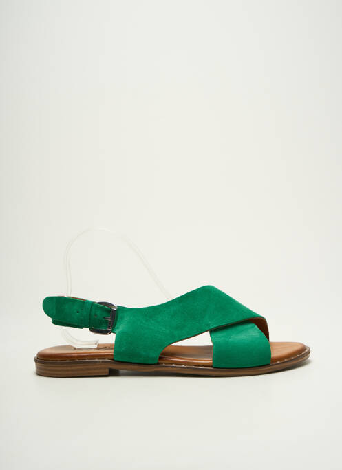 Sandales/Nu pieds vert COCO ET ABRICOT pour femme