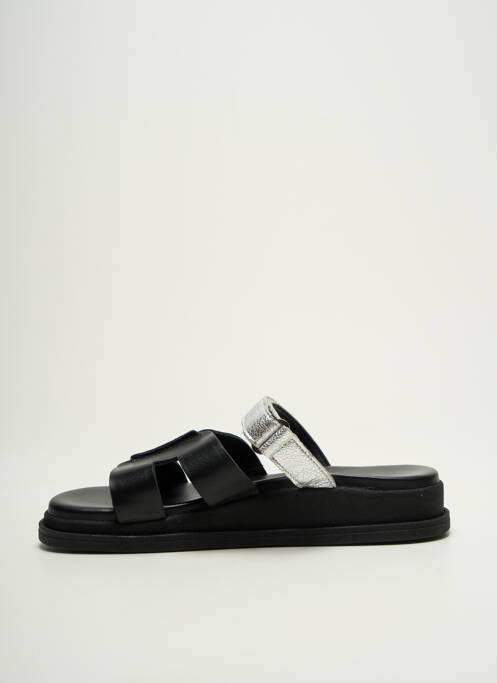 Mules/Sabots argent SMS pour femme