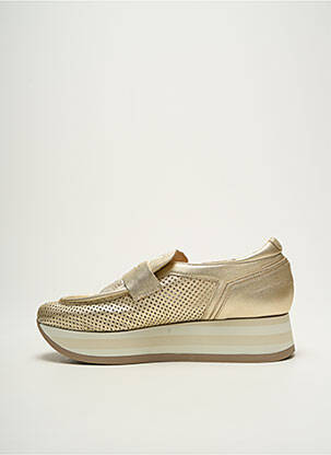 Slip ons talon compensé talon de 4 à 6cm or SOFTWAVES femme