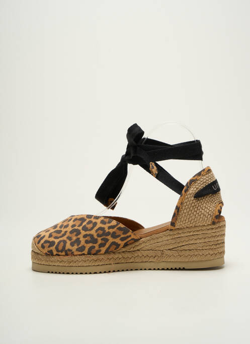 Espadrilles beige UNISA pour femme