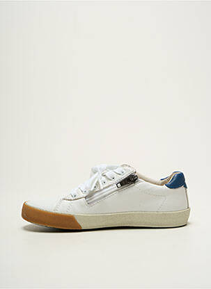 Baskets bout rond bout rond blanc PALLADIUM fille