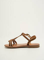 Sandales/Nu pieds marron LES TROPEZIENNES PAR M.BELARBI pour fille seconde vue