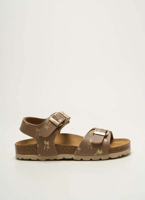 Sandales/Nu pieds marron NÖRVIK pour fille