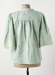 Blouse vert SEE U SOON pour femme seconde vue