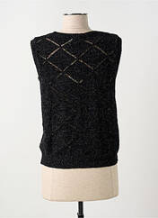 Top noir SEE U SOON pour femme seconde vue