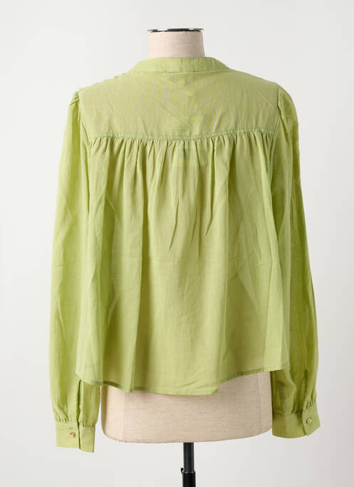 Blouse vert SEE U SOON pour femme