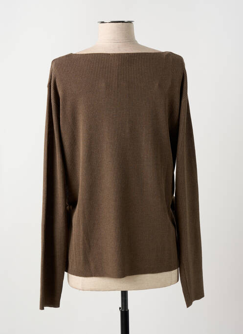 Pull marron GRACE & MILA pour femme