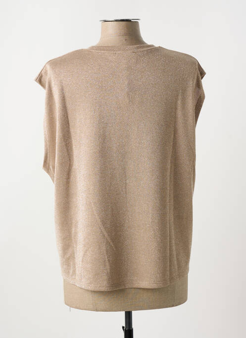 Top beige GRACE & MILA pour femme