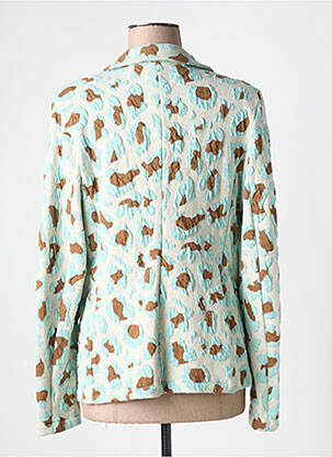 Blazer coupe cintrée bleu BISCOTE femme