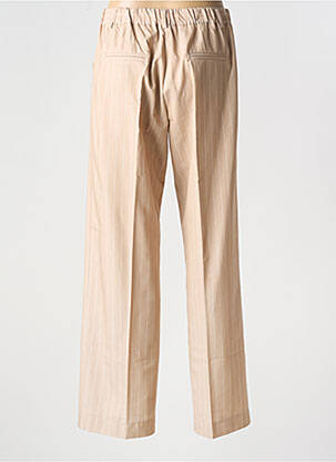 Pantalon droit stretch taille normale beige PAKO LITTO femme