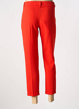 Pantalon 7/8 stretch taille normale rouge PAKO LITTO femme