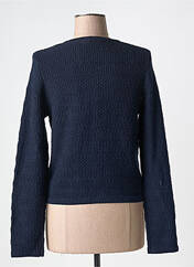 Gilet manches longues bleu GRACE & MILA pour femme seconde vue