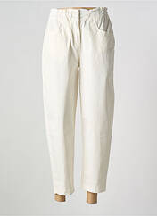 Pantalon 7/8 blanc PAKO LITTO pour femme seconde vue