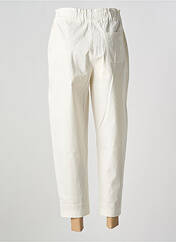 Pantalon 7/8 blanc PAKO LITTO pour femme seconde vue