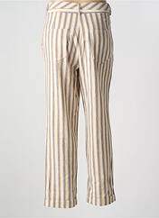 Pantalon droit beige SEE U SOON pour femme seconde vue