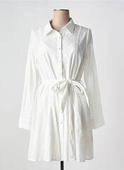 Robe courte blanc GRACE & MILA pour femme seconde vue