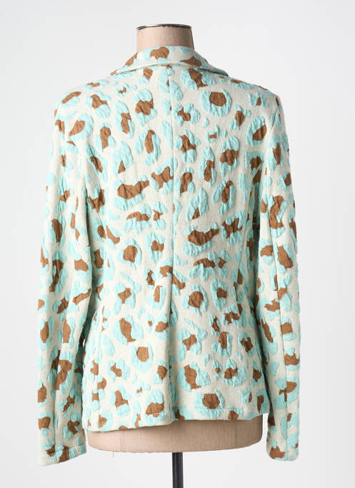 Blazer coupe cintrée bleu BISCOTE femme