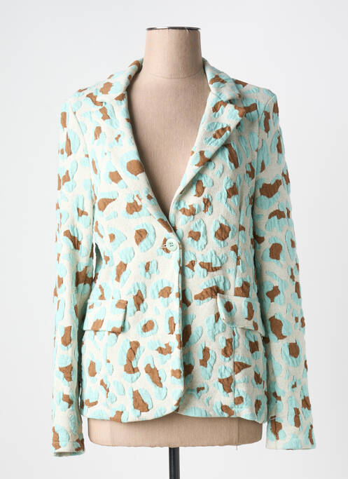 Blazer bleu BISCOTE pour femme