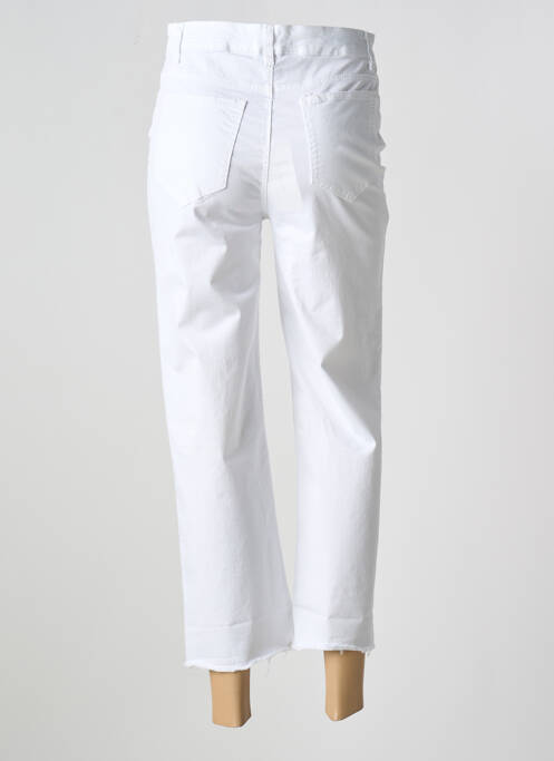 Pantalon 7/8 blanc BISCOTE pour femme