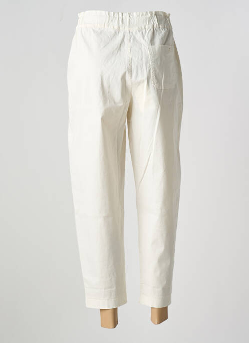 Pantalon 7/8 blanc PAKO LITTO pour femme