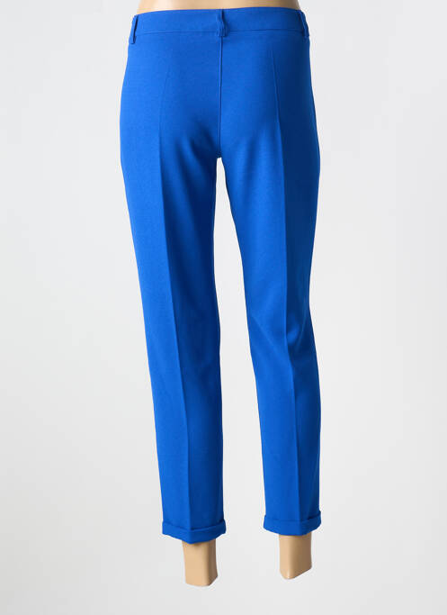 Pantalon 7/8 bleu PAKO LITTO pour femme