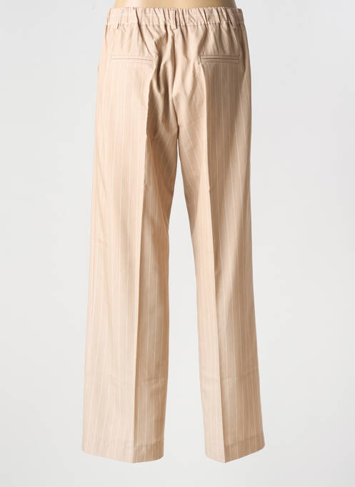 Pantalon droit beige PAKO LITTO pour femme